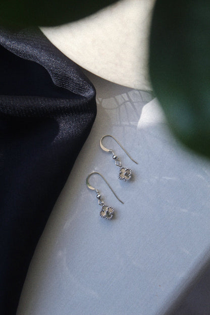 Sterling Silver Clover Earrings - Jewellery Hut