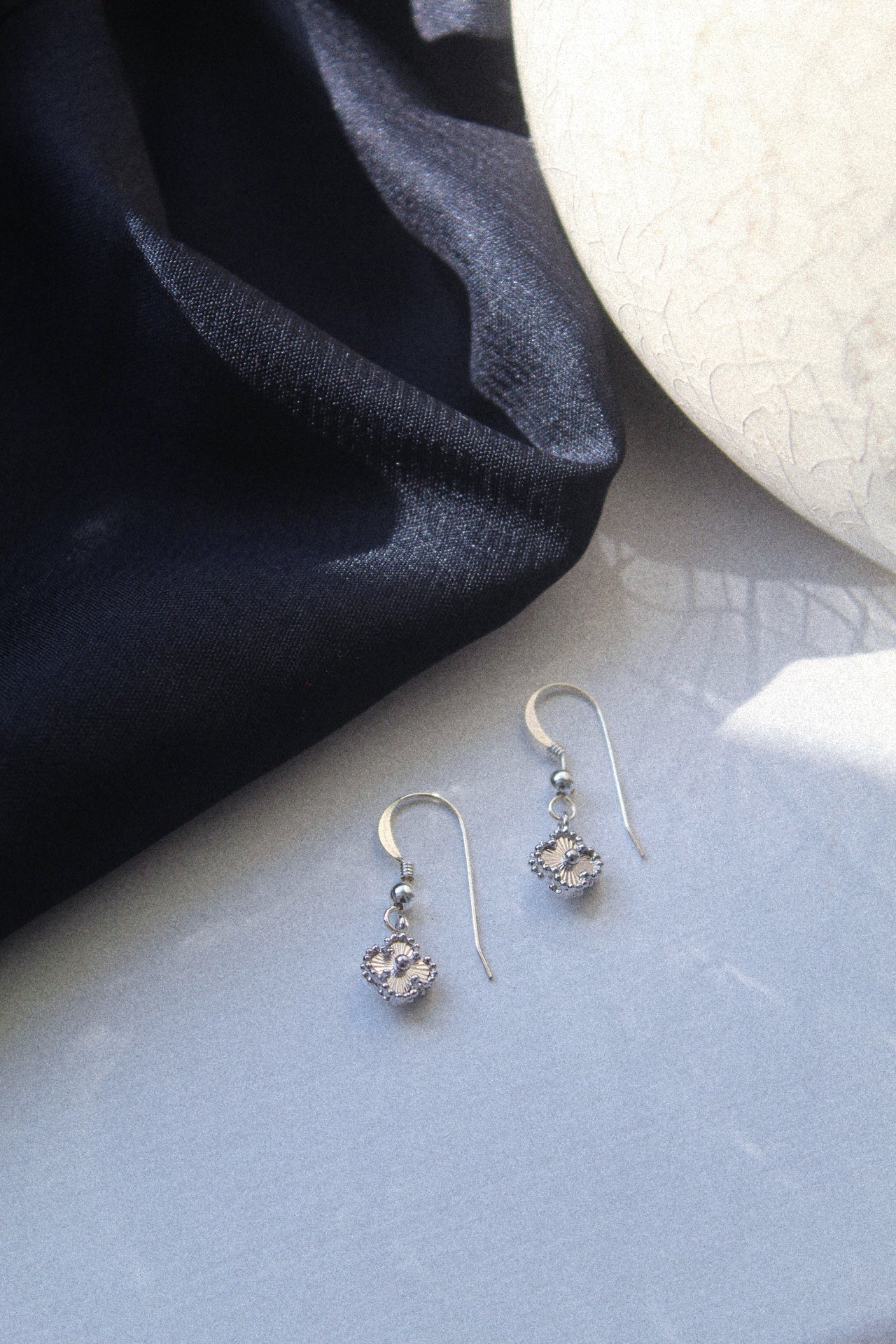 Sterling Silver Clover Earrings - Jewellery Hut