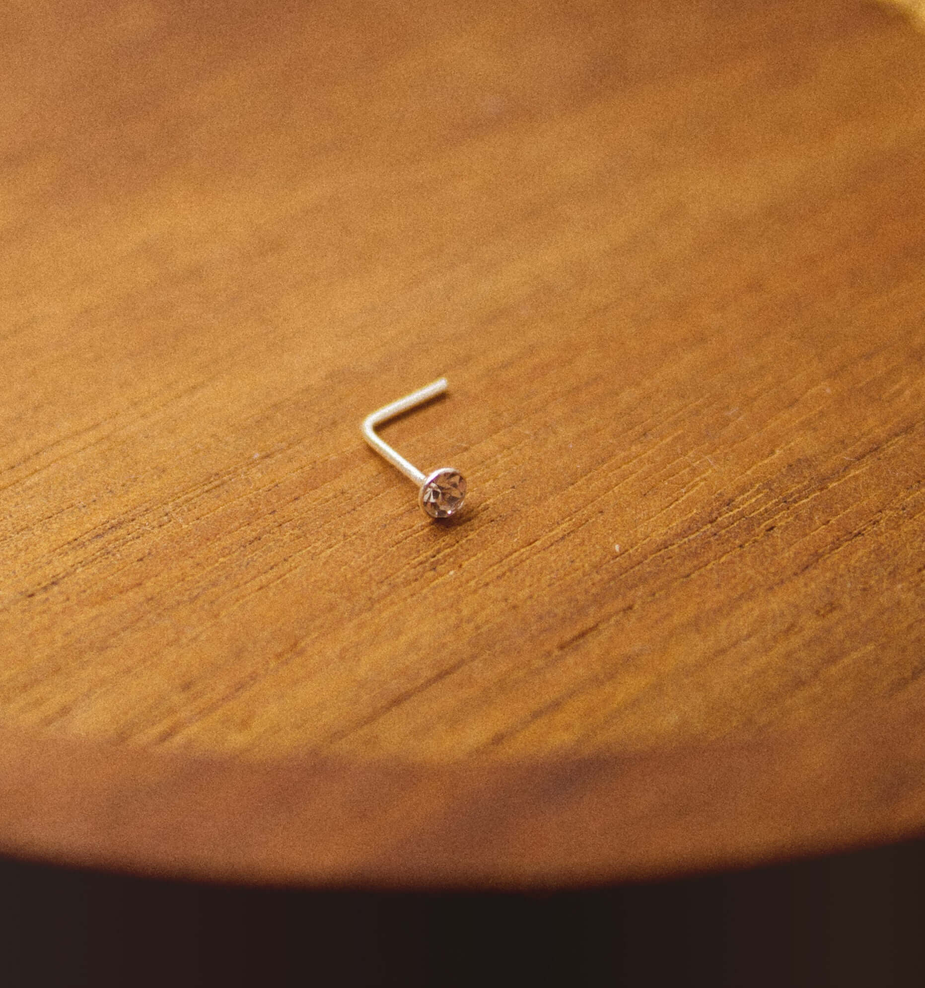 Sterling Silver Cubic Zirconia Nose Stud - Jewellery Hut