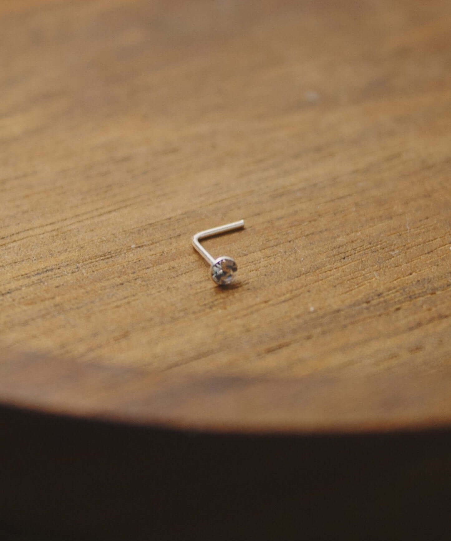 Sterling Silver Cubic Zirconia Nose Stud - Jewellery Hut