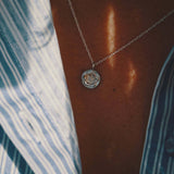 Sterling Silver Flower Necklace - Jewellery Hut