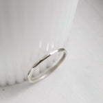 Sterling Silver Hammered Stacking Ring - Jewellery Hut