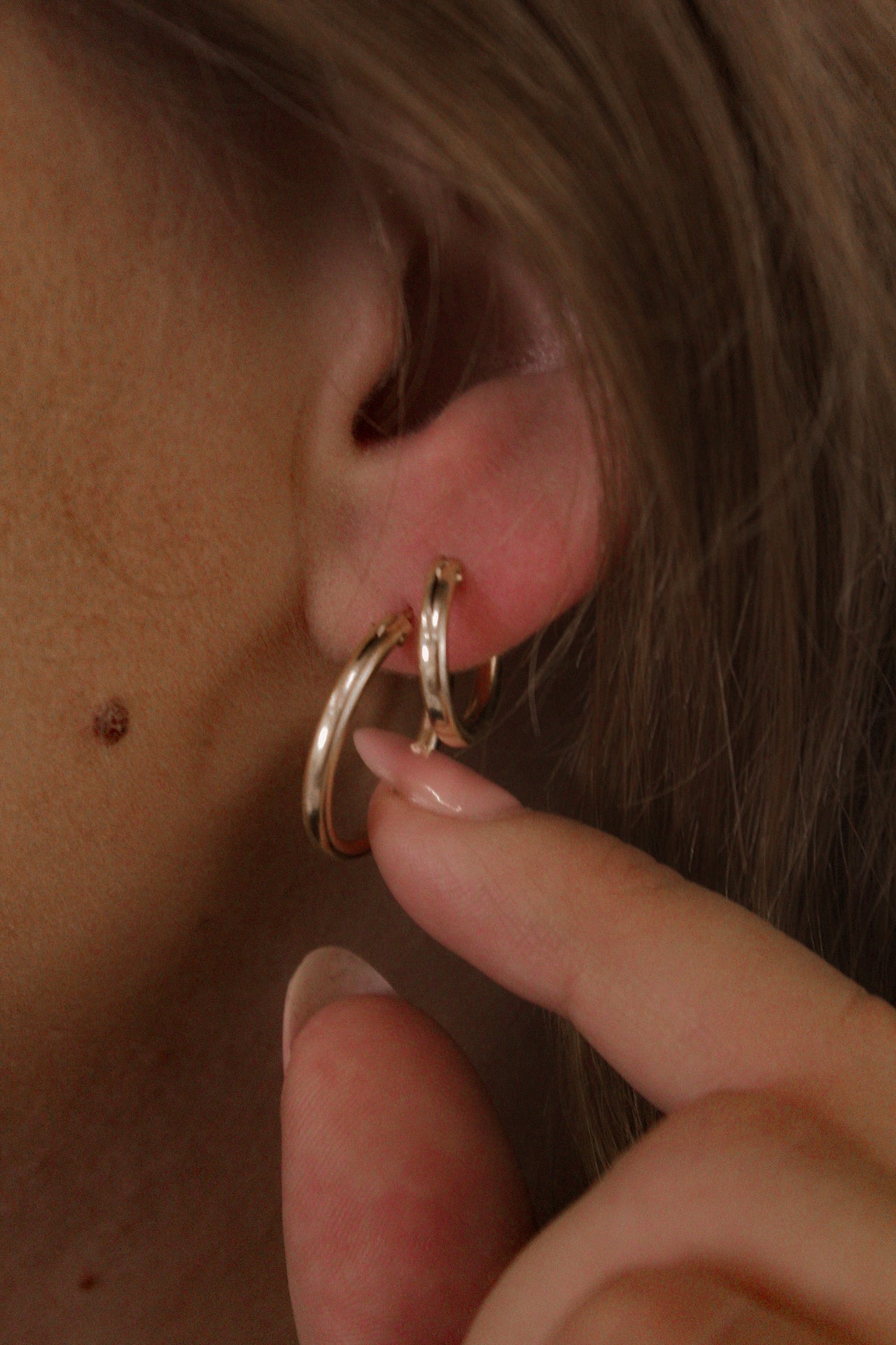 Sterling Silver Hinged Hoop Earrings - Jewellery Hut