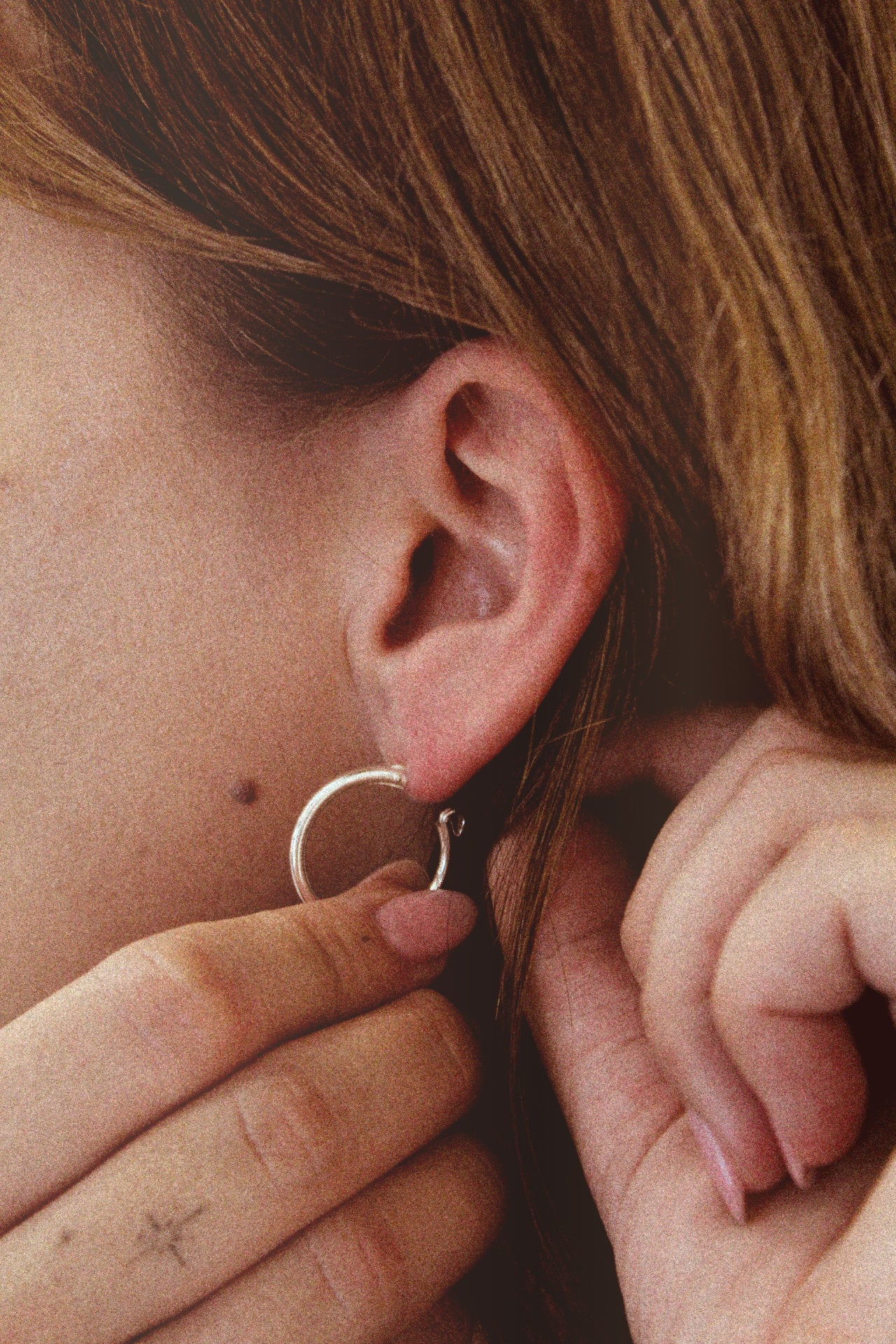 Sterling Silver Hinged Hoop Earrings - Jewellery Hut
