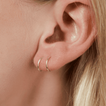 Sterling Silver Huggie Hoops - Jewellery Hut