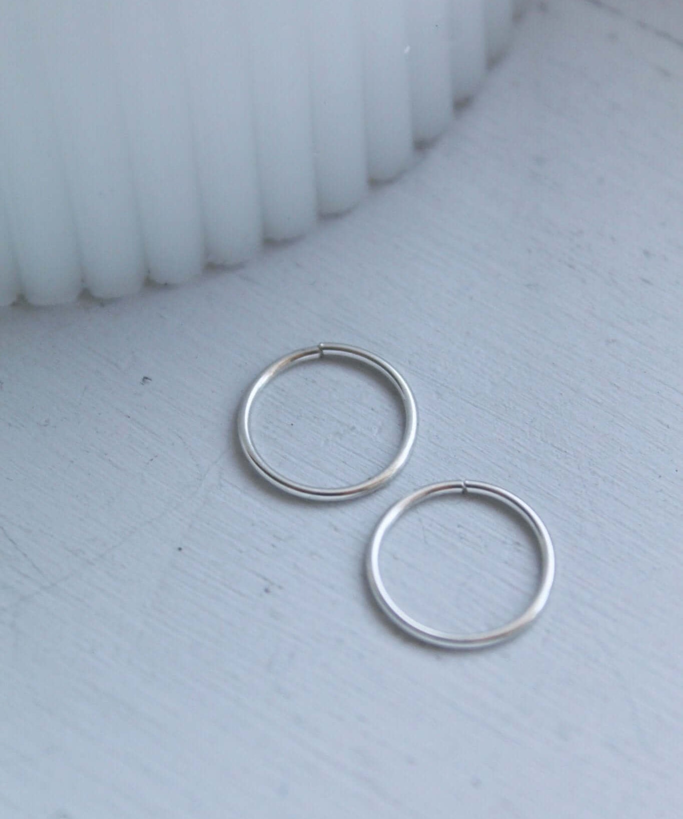 Sterling Silver Infinity Hoops - Jewellery Hut