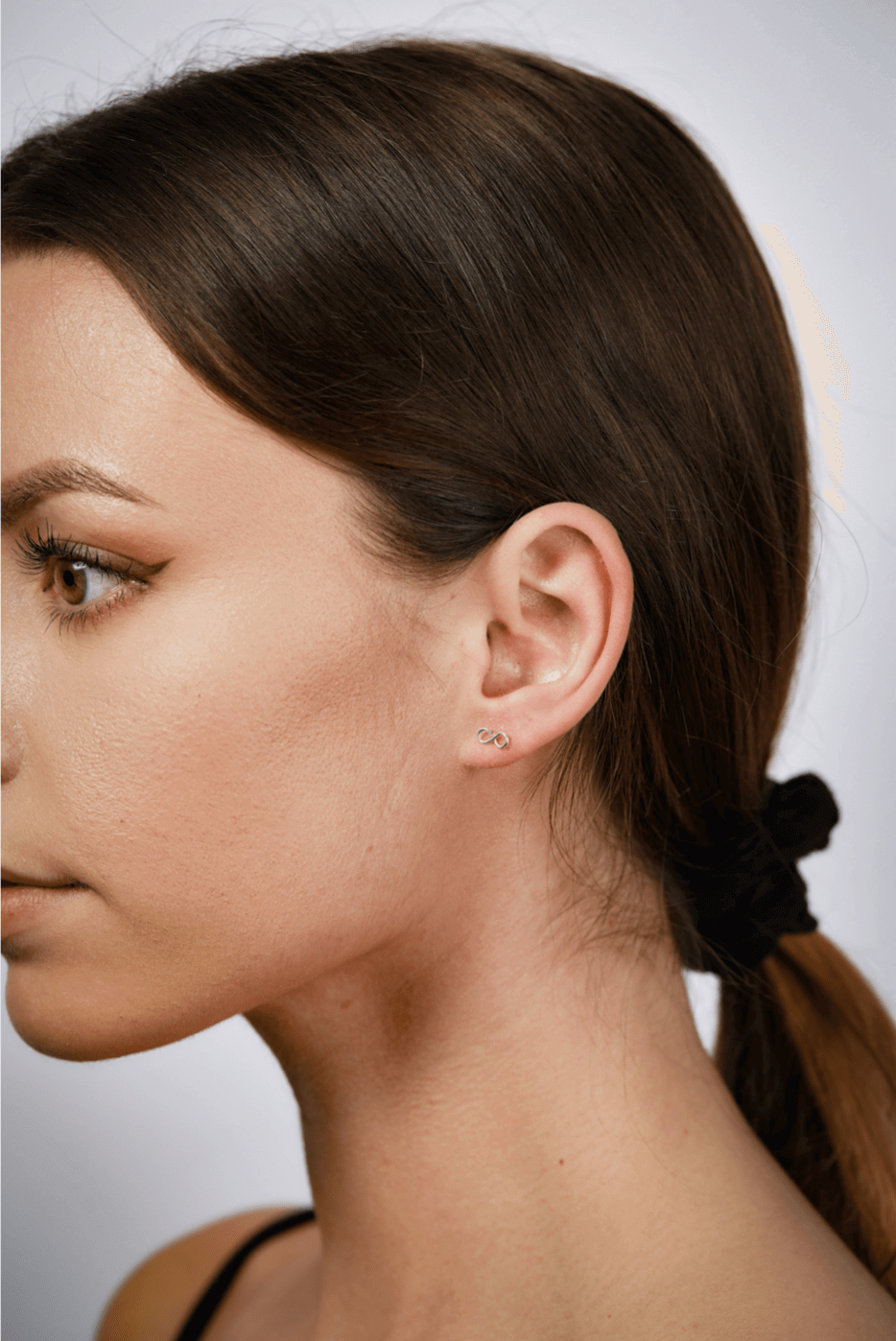 Sterling Silver Infinity Studs - Jewellery Hut