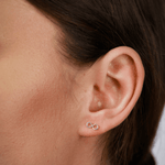 Sterling Silver Infinity Studs - Jewellery Hut