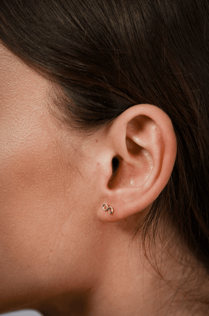 Sterling Silver Infinity Studs - Jewellery Hut