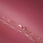 Sterling Silver Paper Clip Chain Bracelet - Jewellery Hut