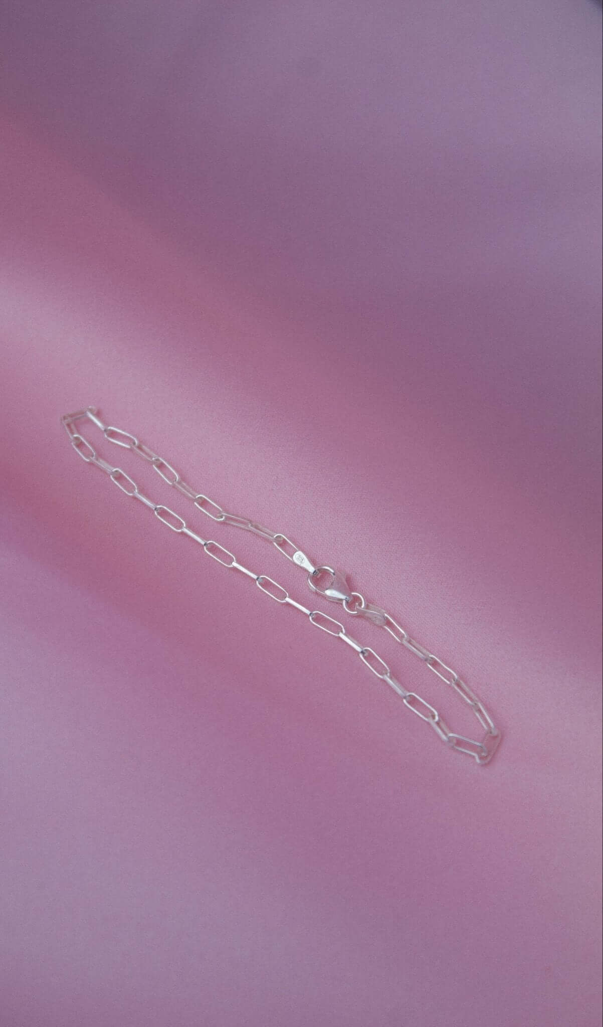 Sterling Silver Paper Clip Chain Bracelet - Jewellery Hut