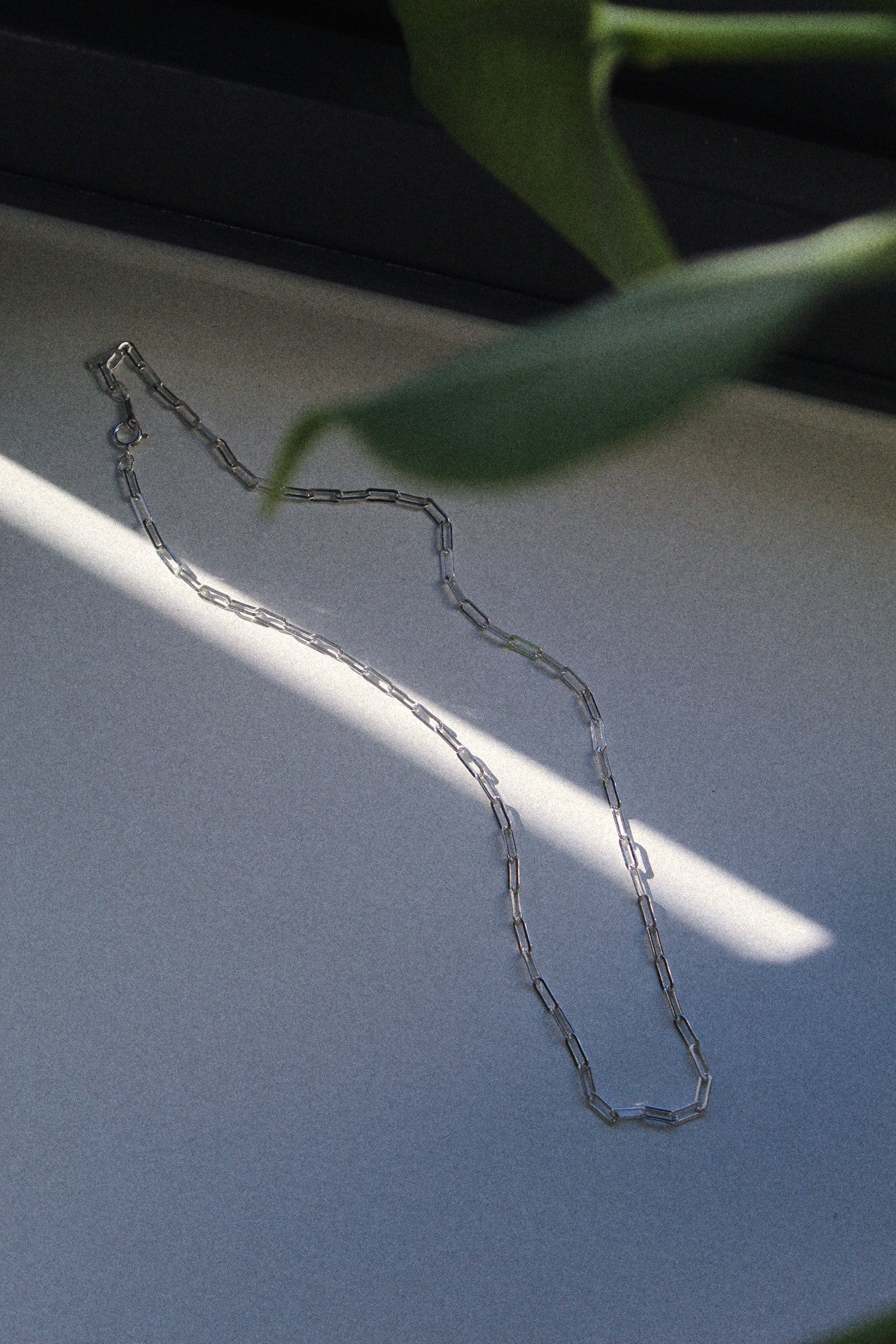 Sterling Silver Paperclip Chain Necklace - Jewellery Hut