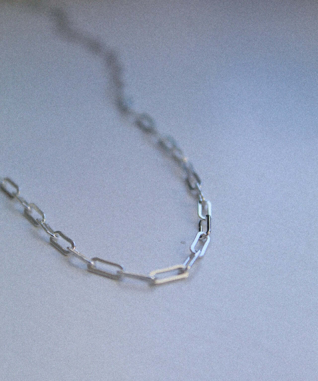 Sterling Silver Paperclip Chain Necklace - Jewellery Hut