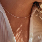 Sterling Silver Rope Necklace - Jewellery Hut