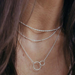 Sterling Silver Rope Necklace - Jewellery Hut
