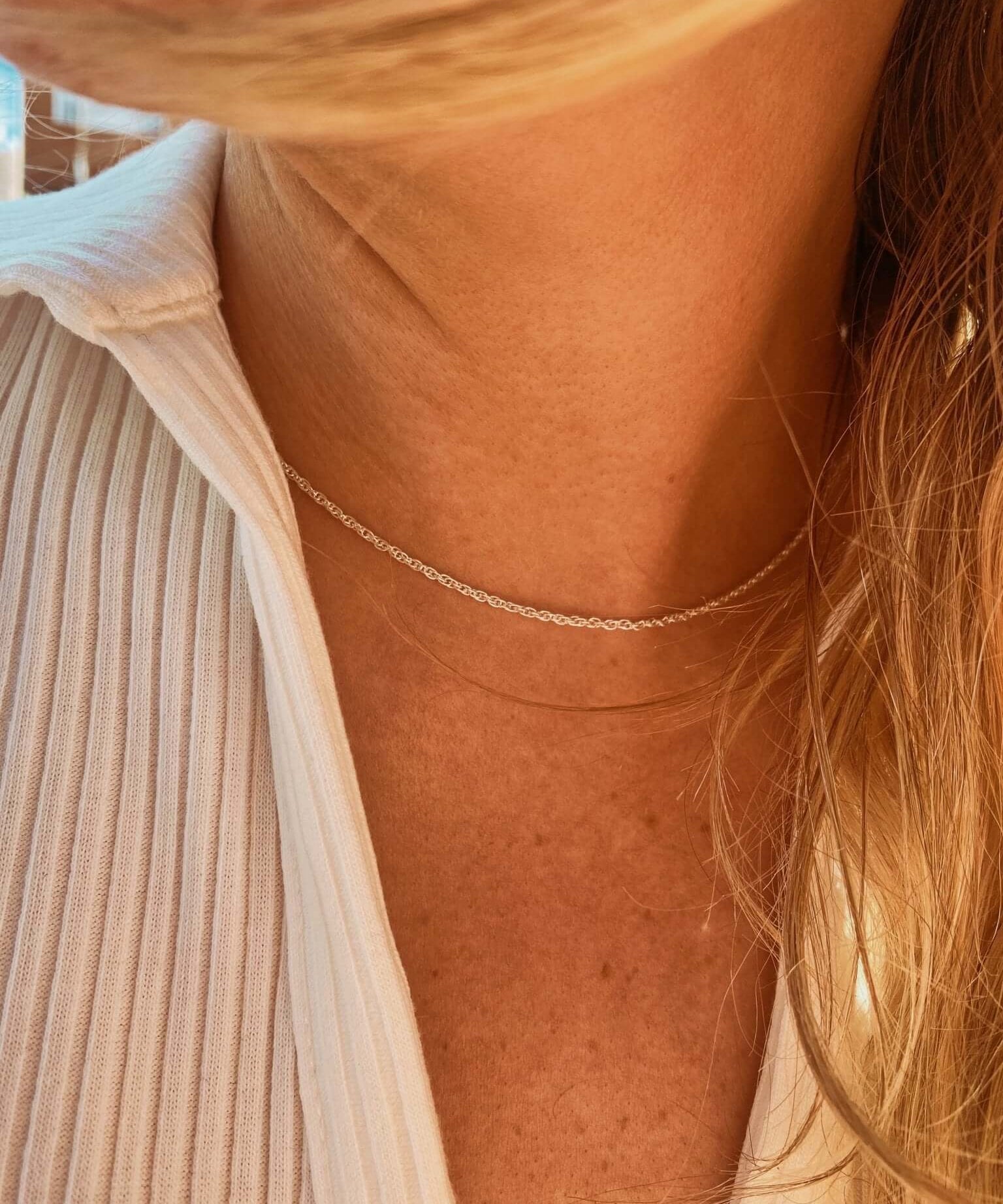 Sterling Silver Rope Necklace - Jewellery Hut