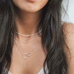 Sterling Silver Rope Necklace - Jewellery Hut