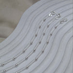 Sterling Silver Satellite Chunky Necklace - Jewellery Hut