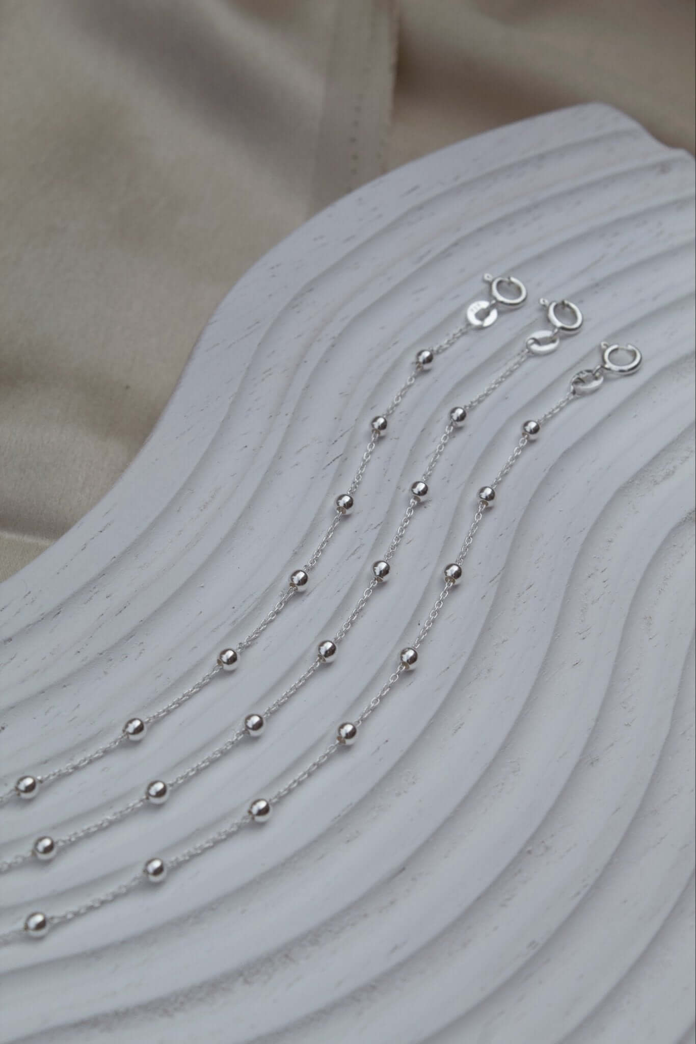 Sterling Silver Satellite Chunky Necklace - Jewellery Hut