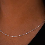 Sterling Silver Satellite Chunky Necklace - Jewellery Hut