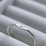 Sterling Silver Signet & Stacking Ring Set - Jewellery Hut