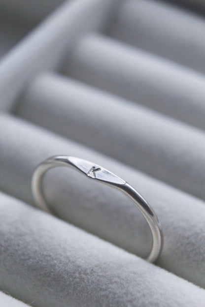 Sterling Silver Signet & Stacking Ring Set - Jewellery Hut