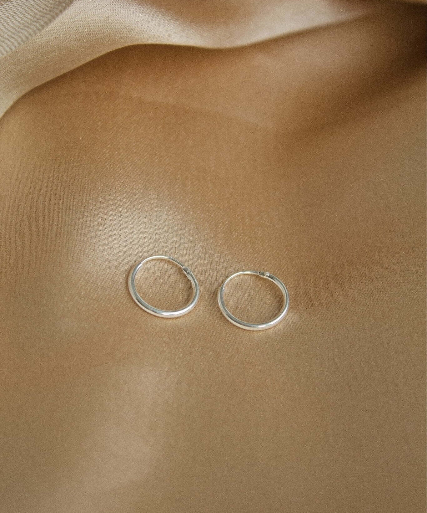 Sterling Silver Sleeper Hoop Earrings - Jewellery Hut