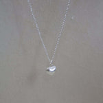 Sterling Silver Solid Heart Necklace - Jewellery Hut