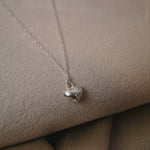 Sterling Silver Solid Heart Necklace - Jewellery Hut