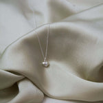 Sterling Silver Solid Heart Necklace - Jewellery Hut
