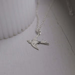 Sterling Silver Swallow Necklace - Jewellery Hut