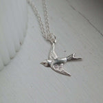 Sterling Silver Swallow Necklace - Jewellery Hut