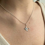 Sterling Silver Swallow Necklace - Jewellery Hut
