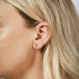 Titanium Heart Stud Earrings - Jewellery Hut