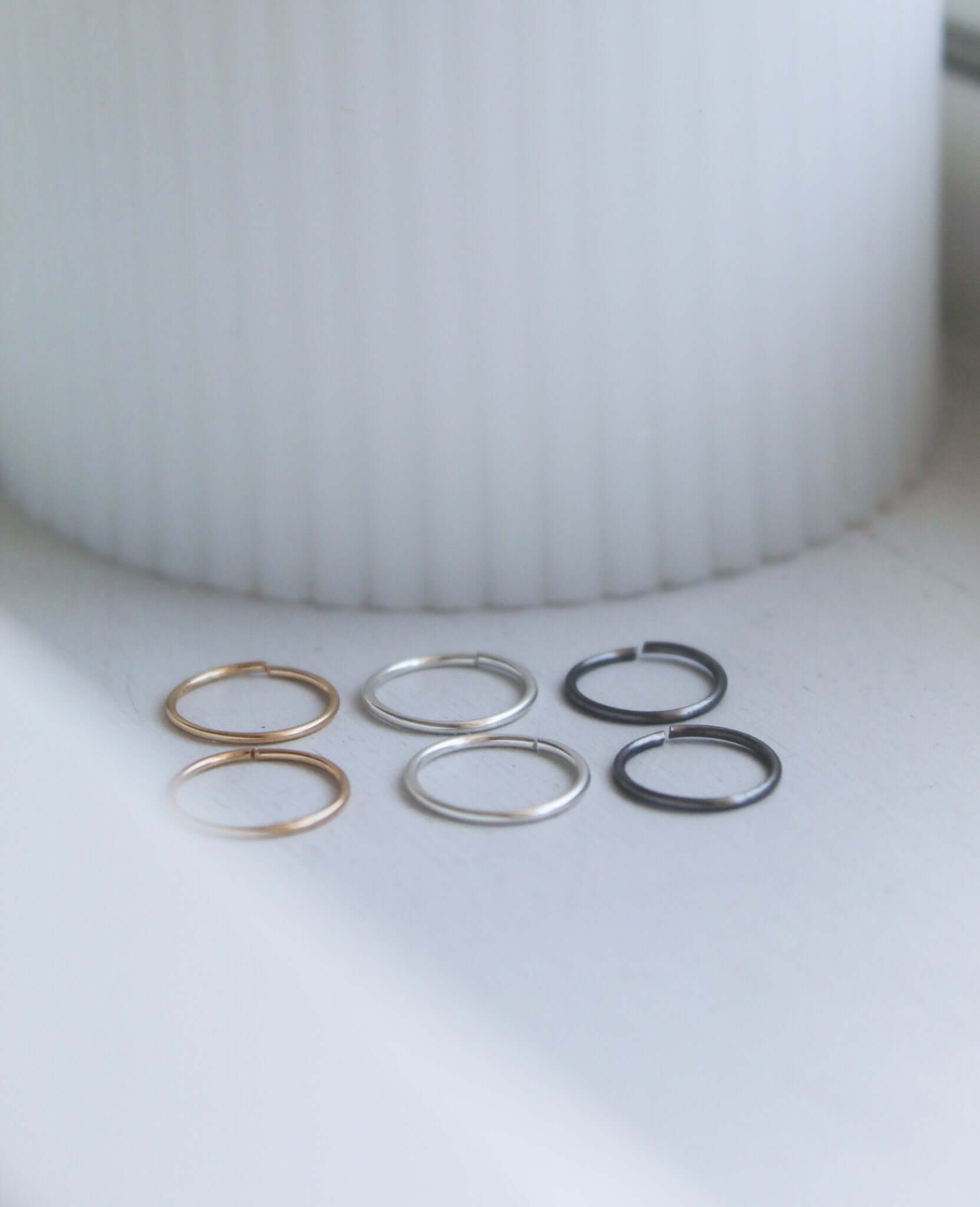 Titanium Hoop Earrings - Jewellery Hut