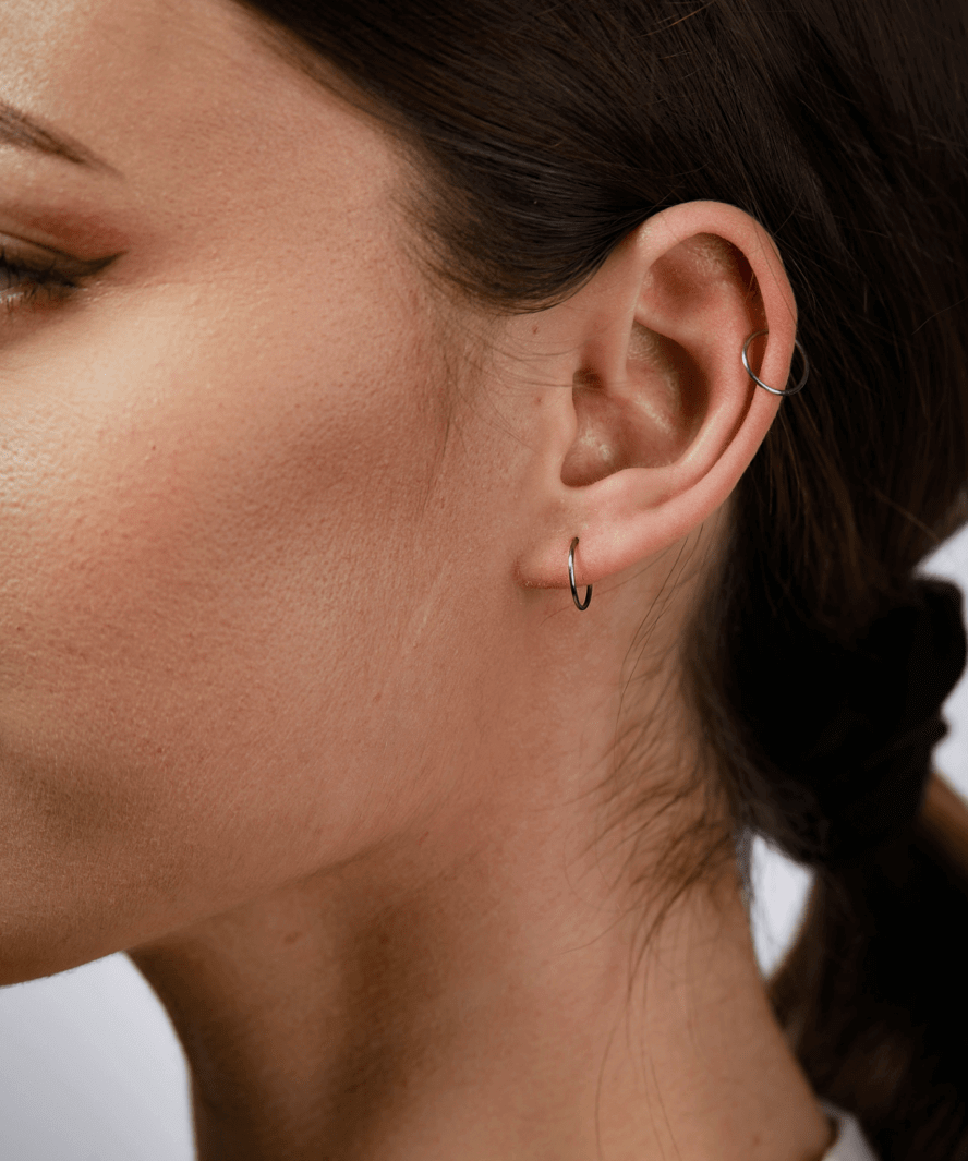 Titanium Hoop Earrings - Jewellery Hut