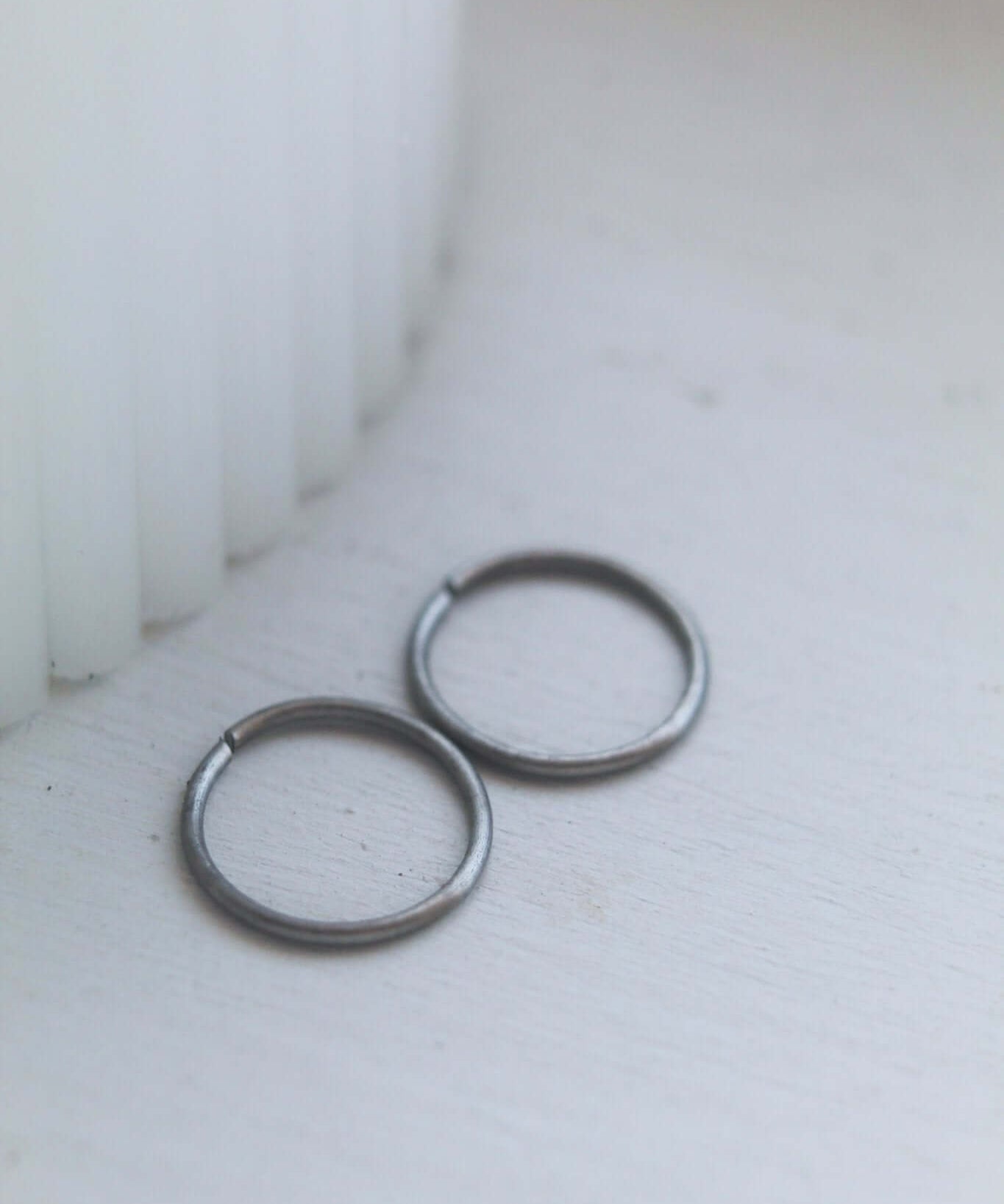 Titanium Hoop Earrings - Jewellery Hut