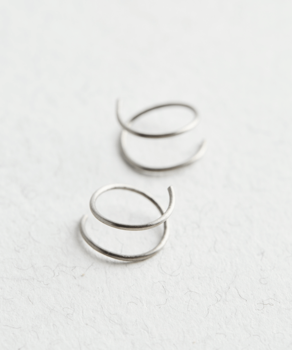Titanium Huggie Hoops - Jewellery Hut